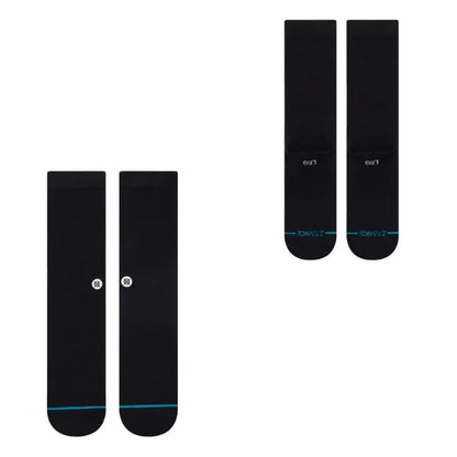 MEIA STANCE ICON PRETA