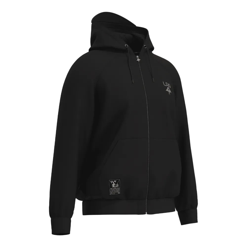 MOLETOM LRG CANGURU HIGHER COLLECTIVE ZIP PRETO