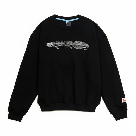 MOLETOM CREWNECK ÖUS ESQUELETO PRETO