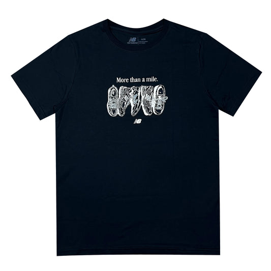 CAMISETA NEW BALANCE MILER PRETO