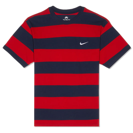 CAMISETA NIKE SB CAMISETA STRIP RED/BLUE