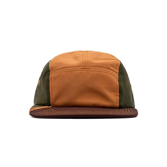 BONÉ ÖUS 5 PANEL PHIBO MARROM/VERDE