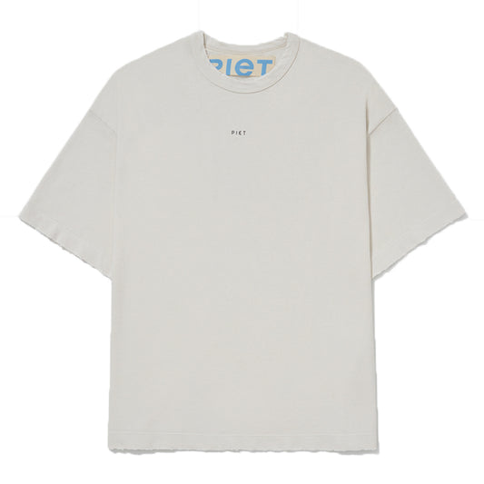 CAMISETA PIET LOGO BONE WHITE