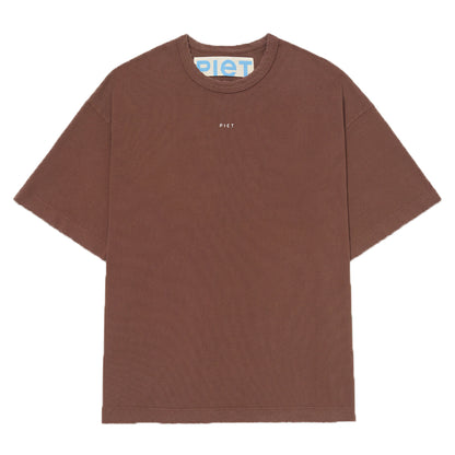 CAMISETA PIET LOGO BROWN