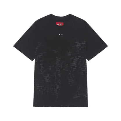 CAMISETA PIET X OAKLEY NANO LOGO RIPPED VINTAGE BLACK