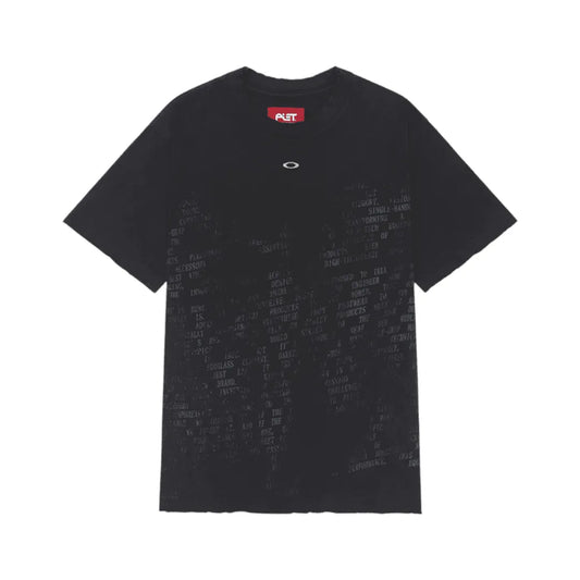 CAMISETA PIET X OAKLEY NANO LOGO RIPPED VINTAGE BLACK