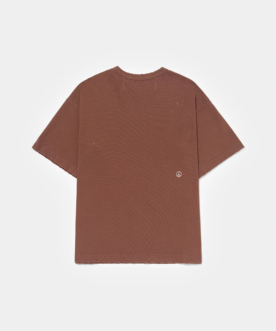 CAMISETA PIET SPLATTER BROWN