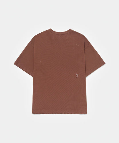 CAMISETA PIET SPLATTER BROWN