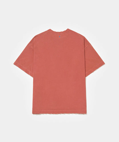 CAMISETA PIET SUN FADED BASICS RED