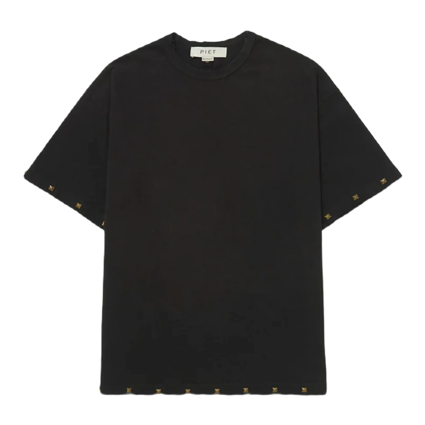 CAMISETA PIET STUDED SUN FADED BLACK