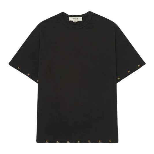 CAMISETA PIET STUDED SUN FADED BLACK
