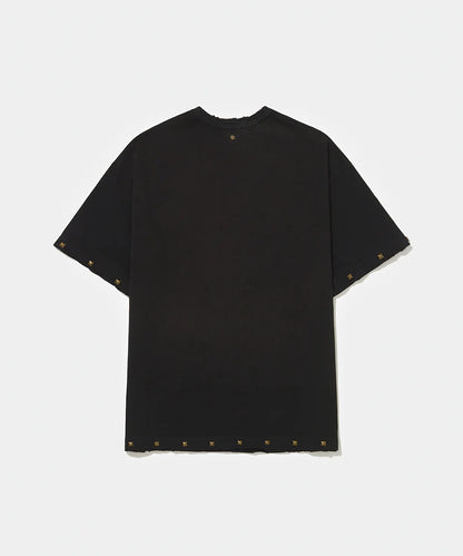 CAMISETA PIET STUDED SUN FADED BLACK