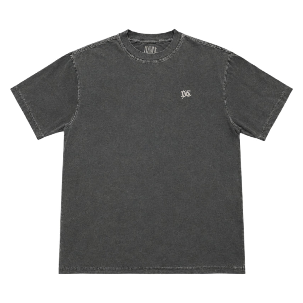 CAMISETA PLANO C WASH LAUREL GRAFITE