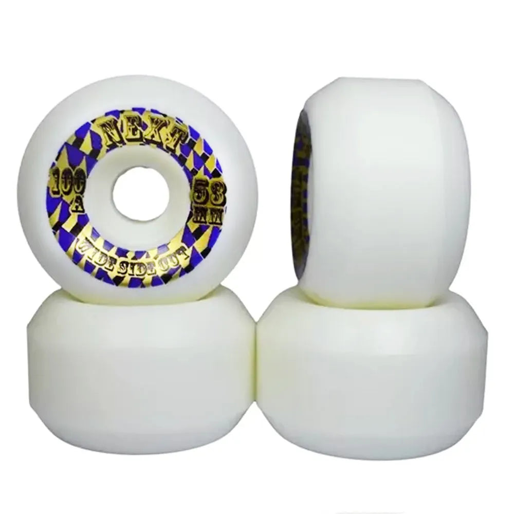 RODA NEXT WIDE SIDE CUT WHITE 53MM