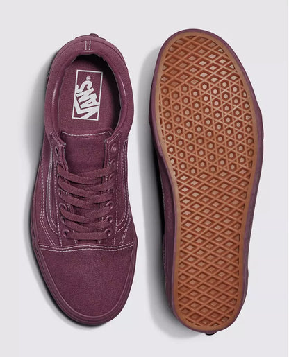TÊNIS VANS OLD SKOOL PASTEL MONO PUM WINE