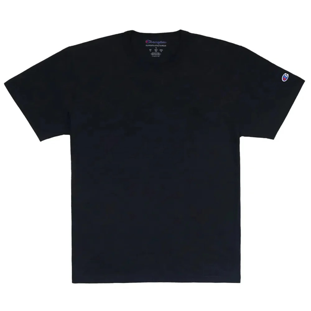 CAMISETA CHAMPION BASIC C LOGO BLACK