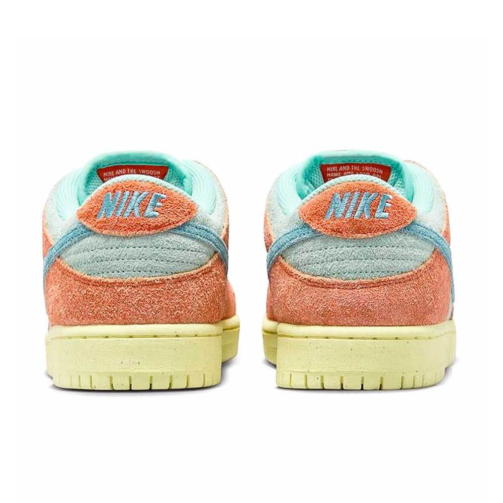 TÊNIS NIKE SB DUNK LOW ORANGE NOISE AQUA