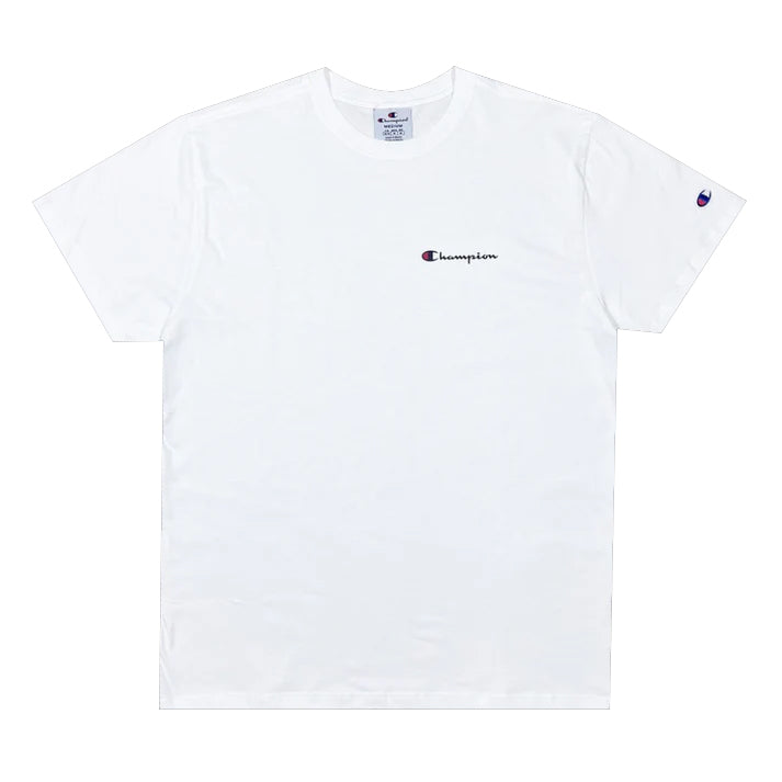 CAMISETA CHAMPION MINI SCRIPT LOGO INK OFF WHITE