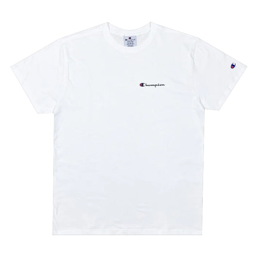 CAMISETA CHAMPION MINI SCRIPT LOGO INK OFF WHITE