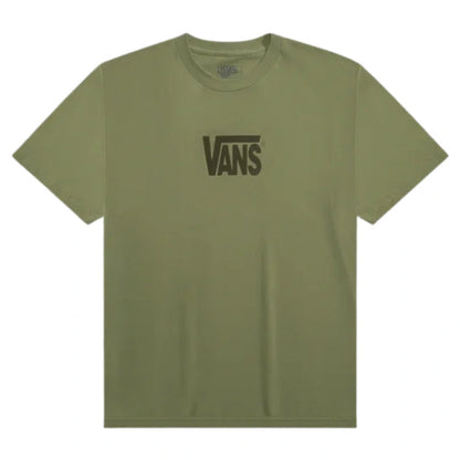 CAMISETA VANS STRETCH LOGO OIL GREEN