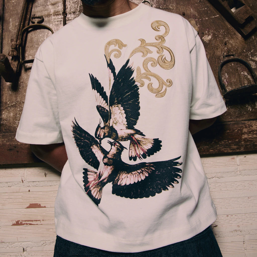 CAMISETA DOWN BOXY OS SENTINELAS OFF WHITE