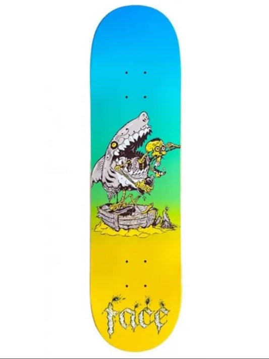 SHAPE FACE SKATE DIA DE LOS MUERTOS TIBURÓN GRADO