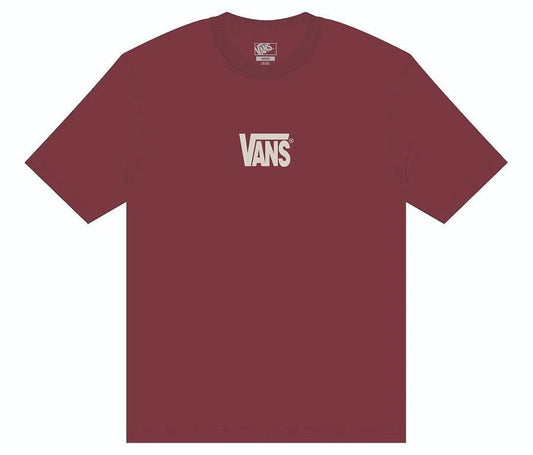 CAMISETA VANS STRETCH LOGO BORDEAUX