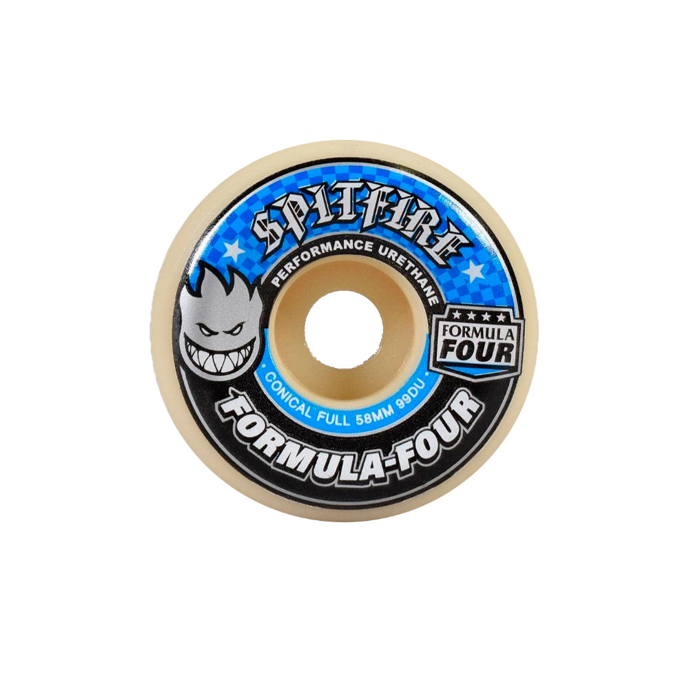 RODA SPITFIRE F4 CONICAL FULL BLUE 99D 58MM