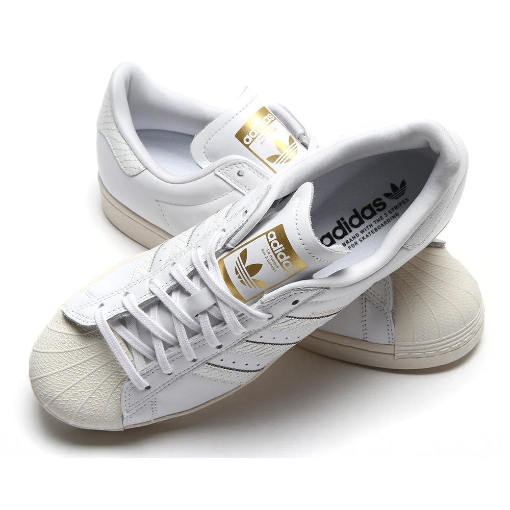 TÊNIS ADIDAS SUPERSTAR ADV FTWWHT/GOLDMT