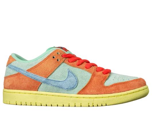 TÊNIS NIKE SB DUNK LOW ORANGE NOISE AQUA