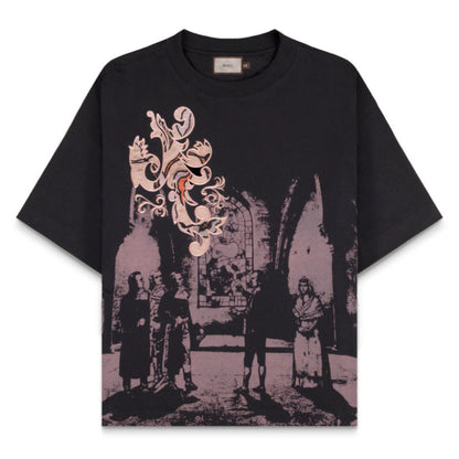 Camiseta Down Diretoria em Troyes Jacquard.73 Black - frente