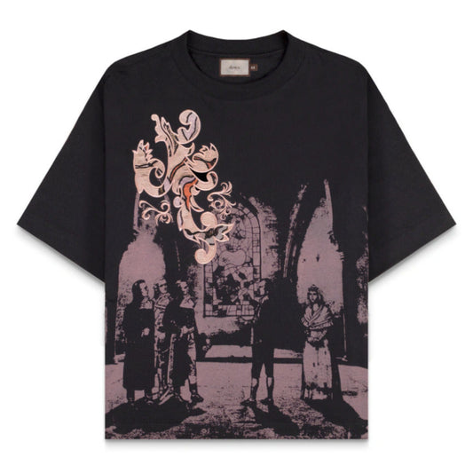 Camiseta Down Diretoria em Troyes Jacquard.73 Black - frente