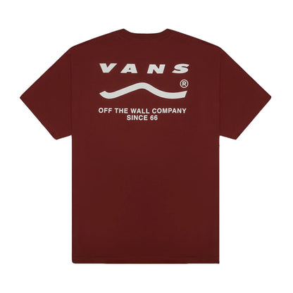 CAMISETA VANS DETERMINED BORDEAUX