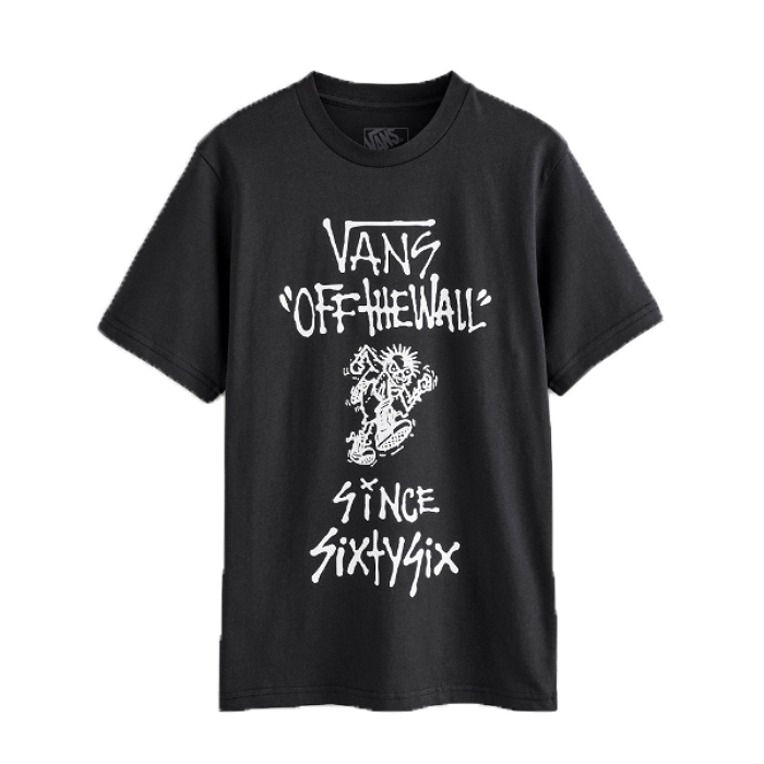 CAMISETA VANS LET LOOSE KIDS BLACK