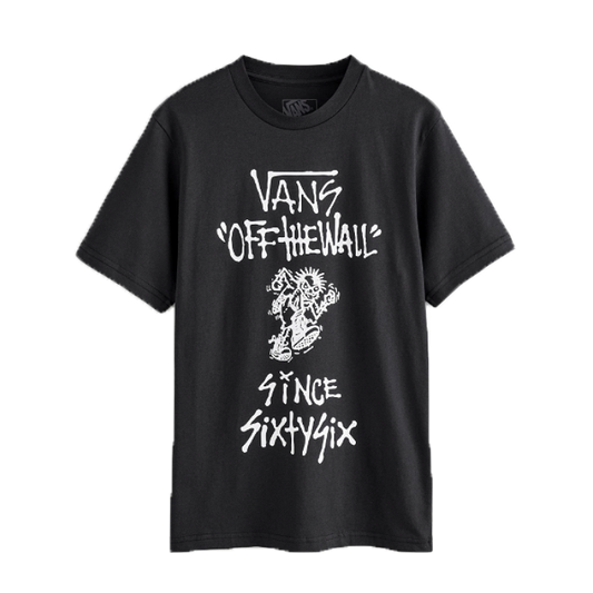 CAMISETA VANS LET LOOSE KIDS BLACK