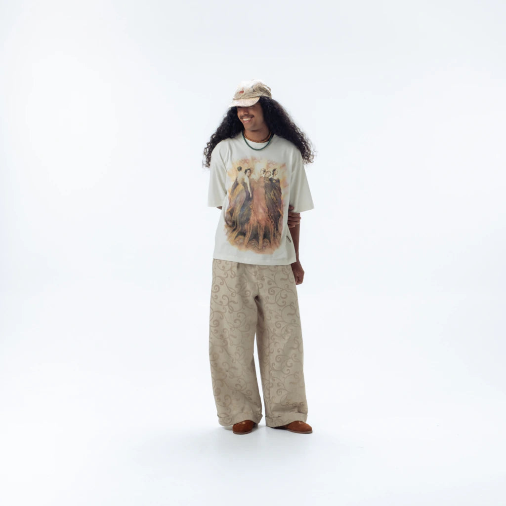 CAMISETA DOWN TRANSCENDENCE OFF WHITE
