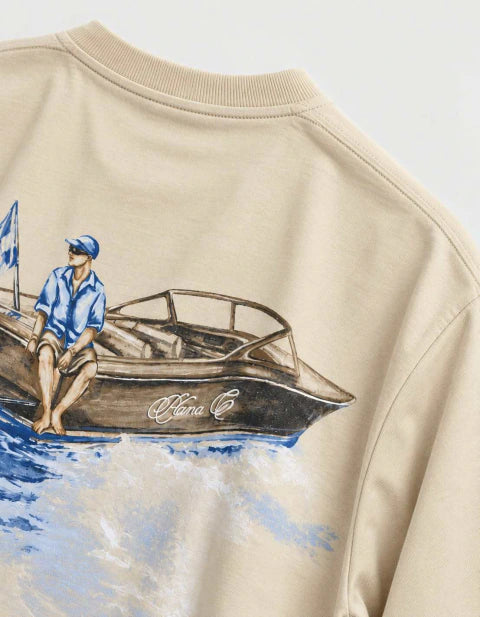 CAMISETA PLANO C YACHT CLUB DUST