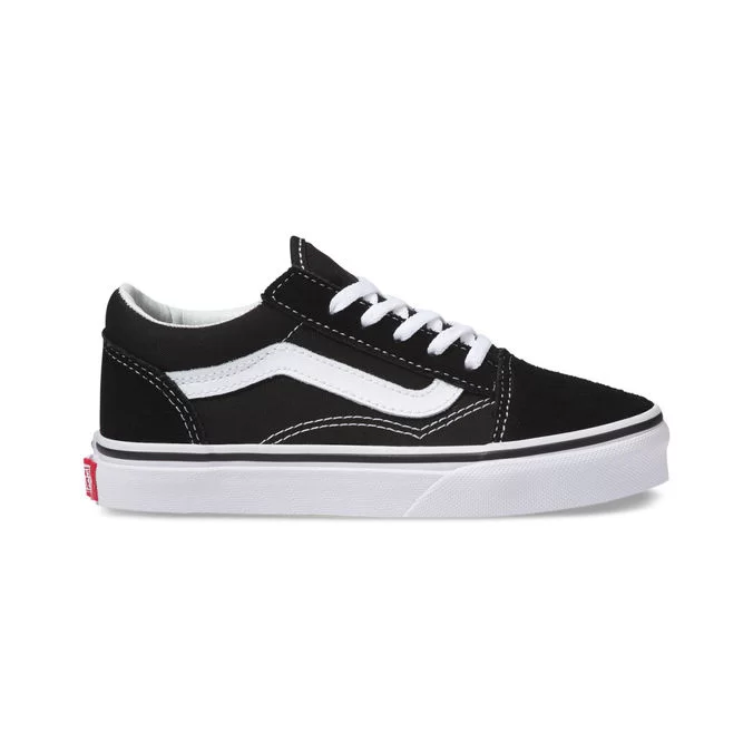 TÊNIS VANS OLD SKOOL INFANTIL BLACK / WHITE