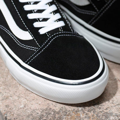 TÊNIS VANS OLD SKOOL PRO  BLACK / WHITE