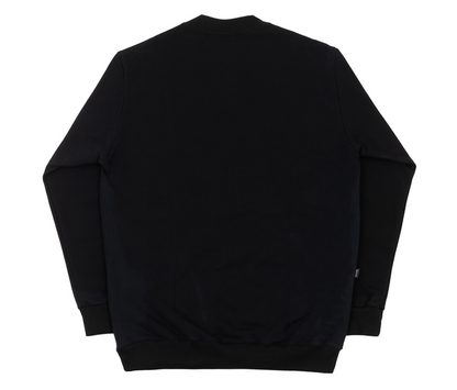 MOLETOM DISTURB CREWNECK AIR FORCE BLACK