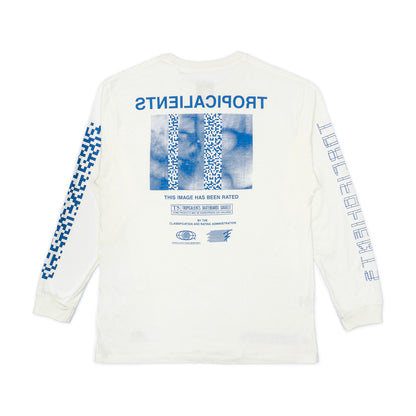 CAMISETA TROPICALIENTS LS INTERFERENCE WHITE