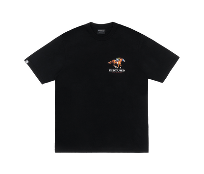 CAMISETA DISTURB LEGENDARY HORSE BLACK