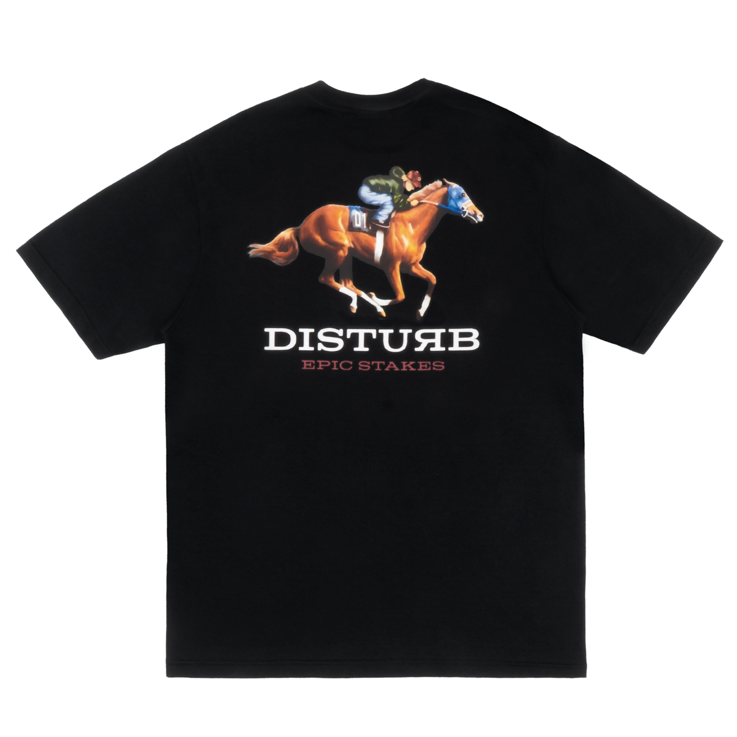 CAMISETA DISTURB LEGENDARY HORSE BLACK