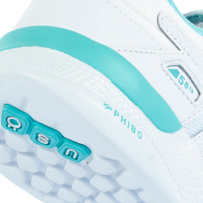 TÊNIS ÖUS PHIBO 5 8 13 BRANCO TURQUESA