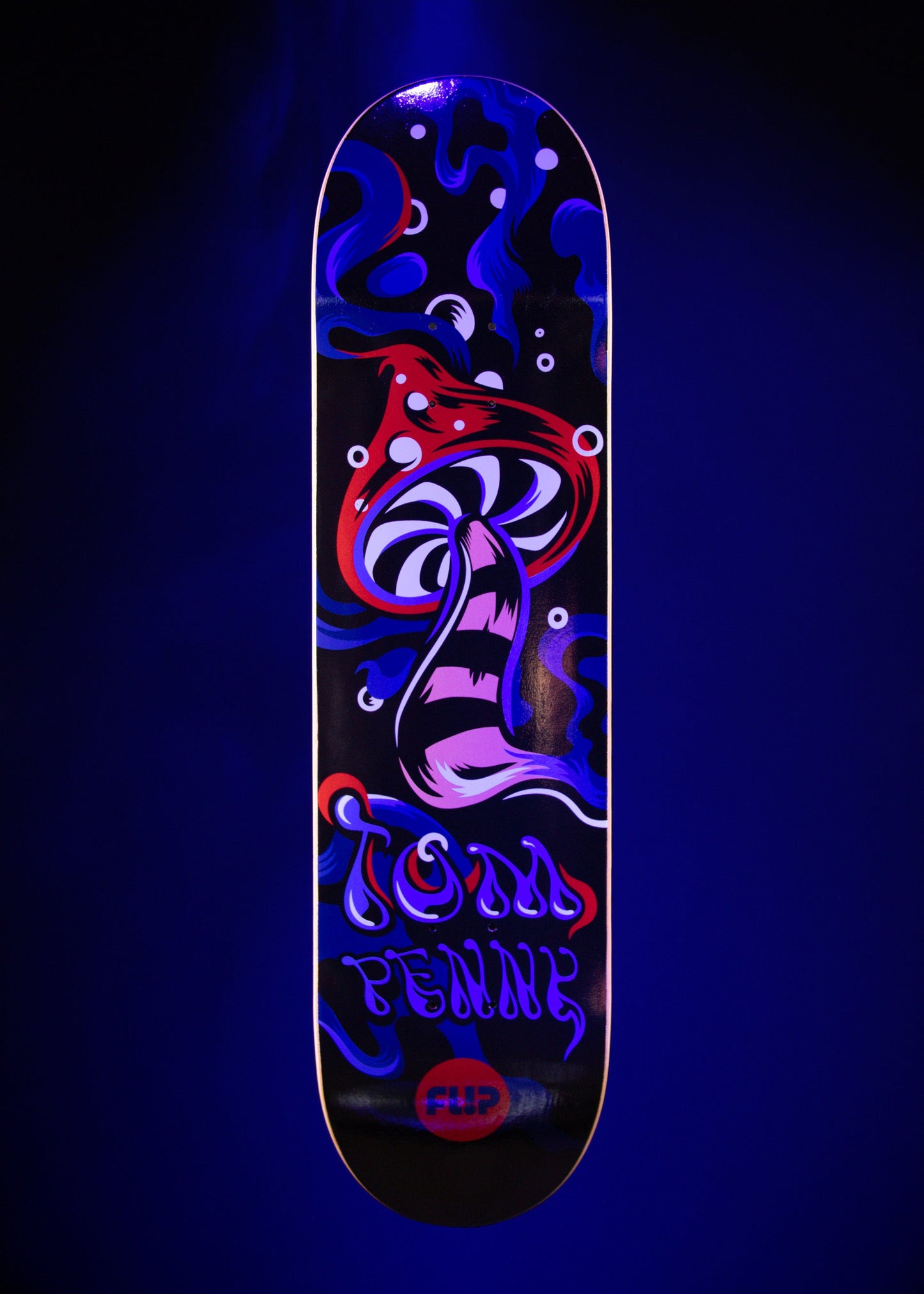 SHAPE FLIP PENNY BLACKLIGHT 8.0"