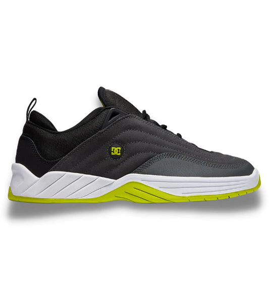TÊNIS DC WILLIAMS SLIM GREY/BLACK/GREEN