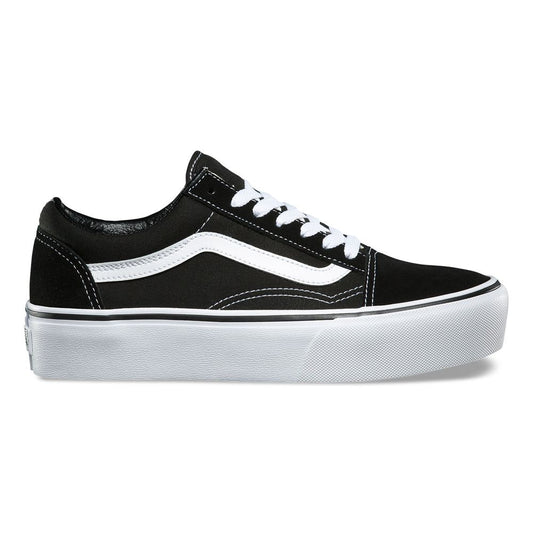 TÊNIS VANS OLD SKOOL PLATAFORM BLACK / WHITE