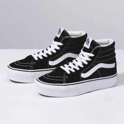 TÊNIS VANS SK8 HI PLATFORM 2.0  PRETO/BRANCO