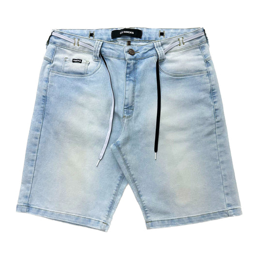 BERMUDA HOCKS JEANS YANG AZUL CLARO