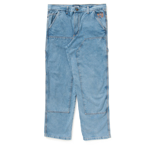 CALÇA TUPODE CARPINTEIRO DOUBLE KNEE JEANS WASHED